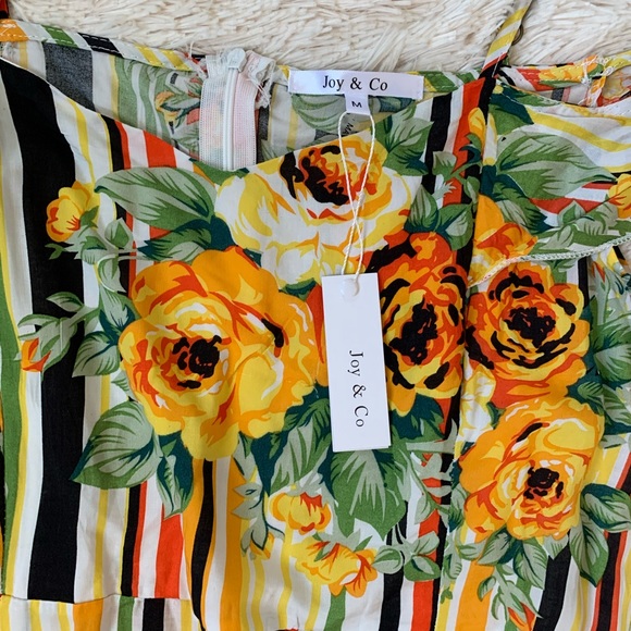 Long Floral Dress - Med - Picture 4 of 4